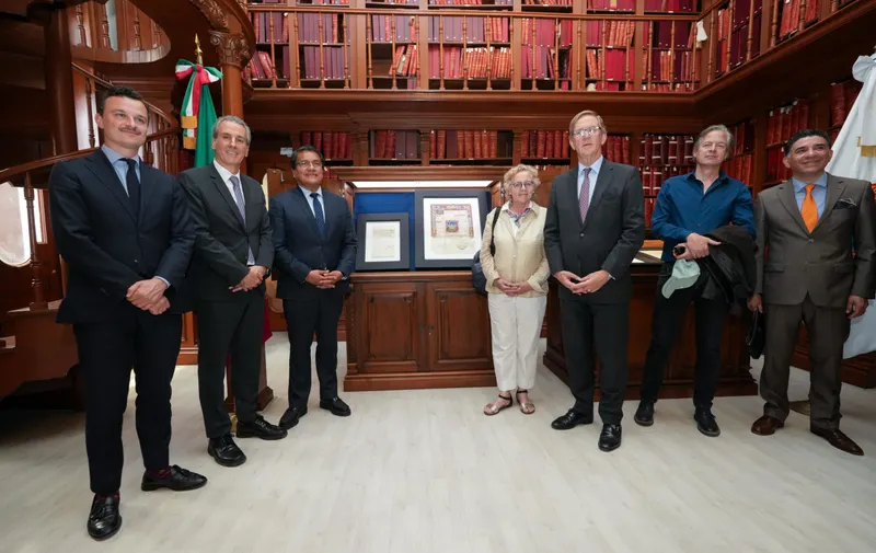 Ayuntamiento de Puebla reconoce al embajador de Países Bajos como visitante distinguido