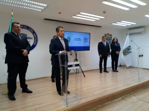 Reporta FGE avances en investigación de caso MEA; descarta que hubiera amenazas