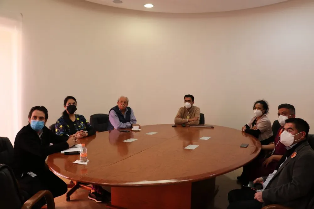 Trabajan ISSSTEP y CRIT Puebla en ratificación de convenio de colaboración