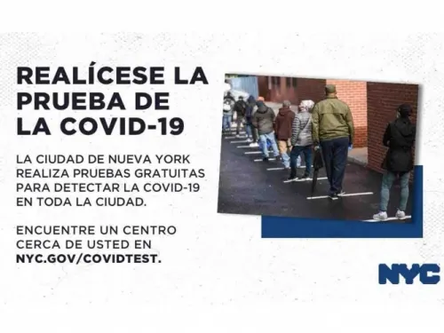 Nueva York hace pruebas gratis para detectar coronavirus