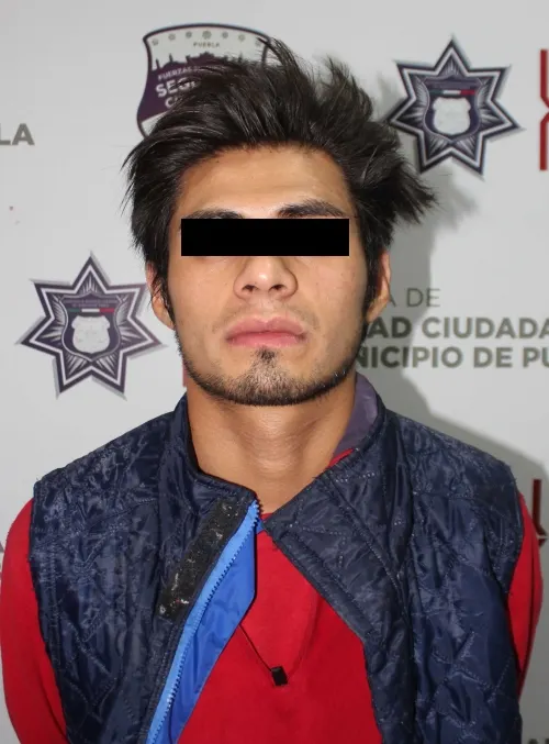 Detuvo policía municipal de Puebla a hombre por violación en agravio de su pareja sentimental