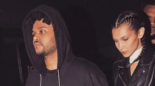Captan besándose a Bella Hadid y The Weeknd
