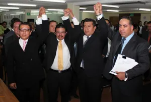Registran PAN, PRD, Panal y CPP la coalición ”Puebla Unida”