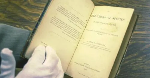 Primera edición de “El origen de las especies”, de Charles Darwin, vendida en México, en más de 5 md