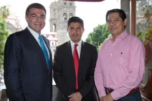 Eduardo Rivera sostiene reunión con Antonio Gali Fayad