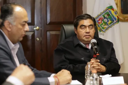 Puebla se prepara para hacer frente al coronavirus: Miguel Barbosa Huerta