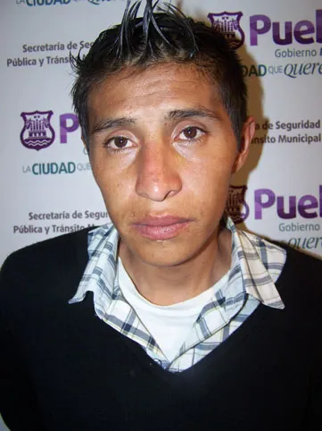 Policía municipal aseguró a probable ladrón