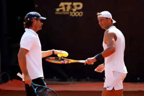 Rafael Nadal, emocionado por su regreso a los torneos