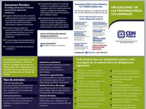CEDH lanza nueva cartilla con deberes de las personas hacia animales