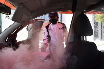 CCE pone en marcha jornadas de sanitización al transporte público