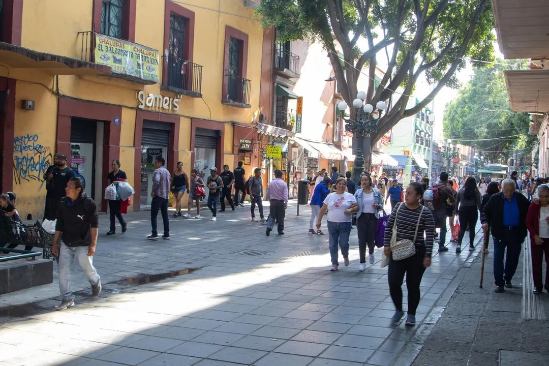 Centro Historico Pue Sin Ambulantes Buen Fin