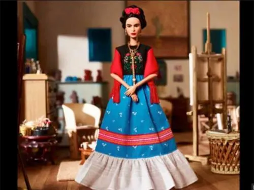 Mattel, sin permiso para reproducir a Frida Kahlo