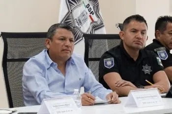 Realiza Secretaría de Seguridad Pública mesa de trabajo para reforzar operativos regionales