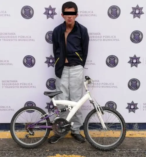 Detiene Fuerzas Municipales de Puebla a persona por robo a casa habitación