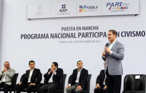 Inician SAT y gobierno del estado Programa Participa con Civismo
