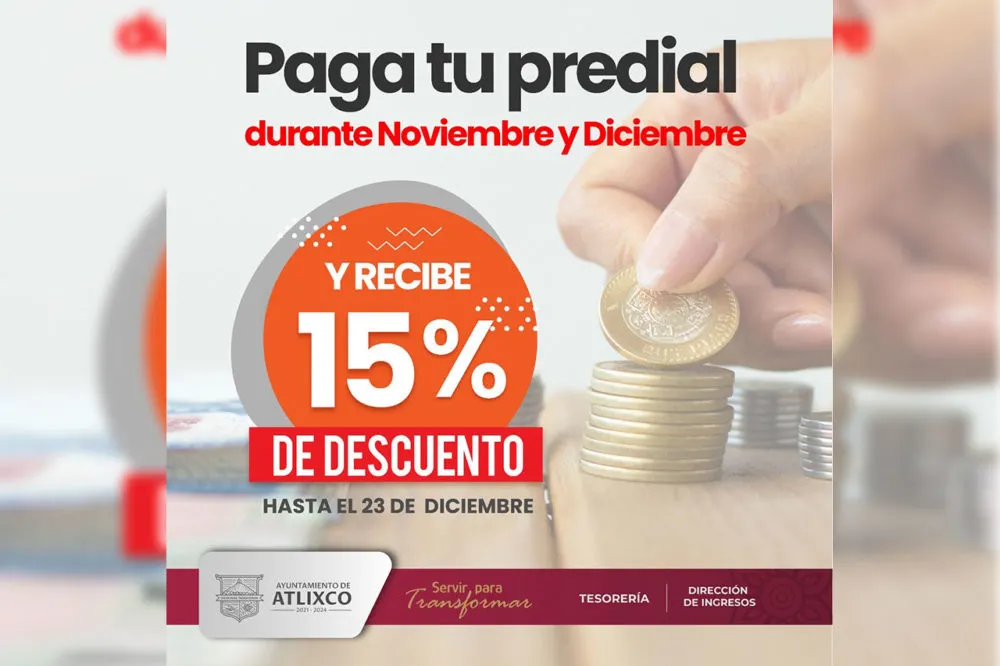 Pago Predial Anticipado Atlixco