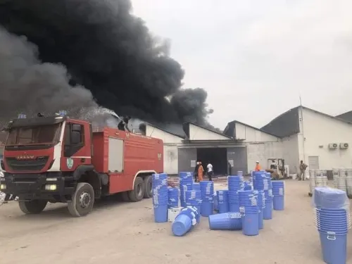 Se incendia almacén de Unicef con medicamentos para ébola y covid-19