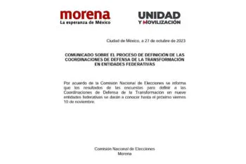 Y sigue la agonía en Morena…
