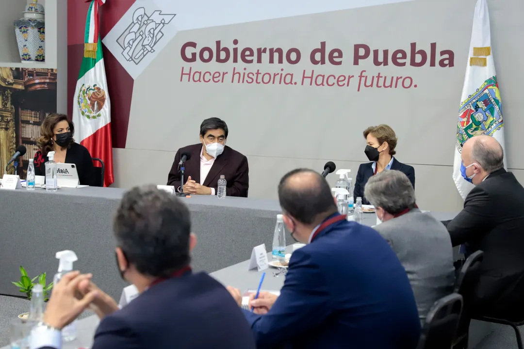 Fortalece gobierno de Puebla confianza con empresarios para atraer más inversión : MBH