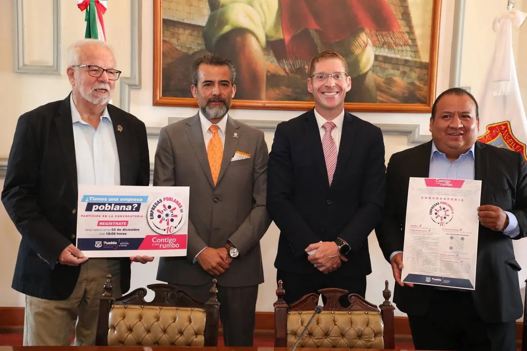 Reconocimiento “Empresas Poblanas de 10”
