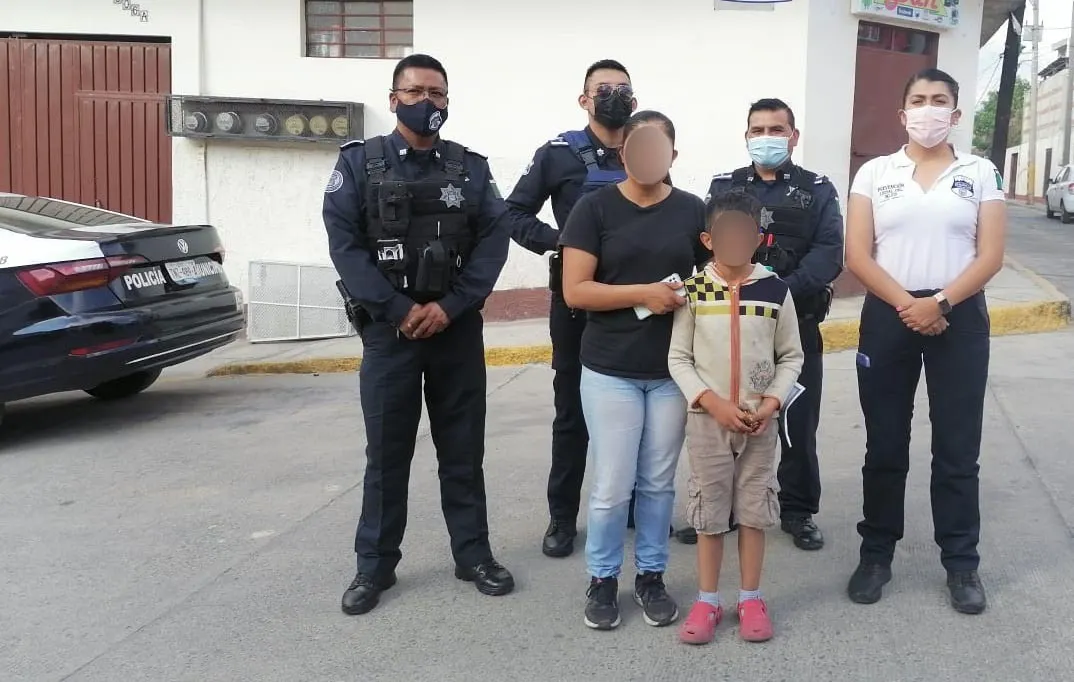 Policía Municipal ubicó de manera ilesa a menor reportado como no localizado