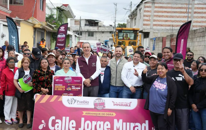 Pavimentarán la calle Jorge Murad en La Resurrección como parte de la estrategia #CallesAl100