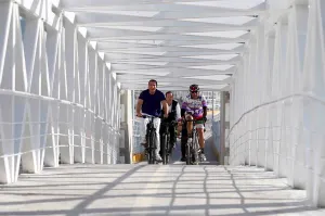 Moreno Valle inaugura ciclopista, fonoteca y Paseo de Gigantes
