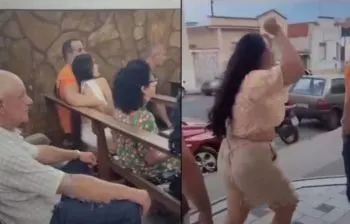 ¡Revuelo dominical! Mujer halló a su esposo con la amante en plena misa