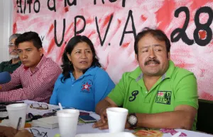 La 28 de Octubre anuncia marcha en DF el lunes
