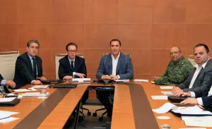 RMV encabeza reunión con el Grupo de Coordinación Local de Seguridad