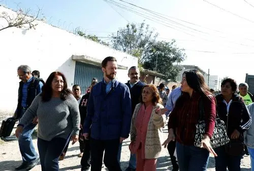 Con pavimentación de vialidades, se continúan mejorando las condiciones de vida en Loma Linda