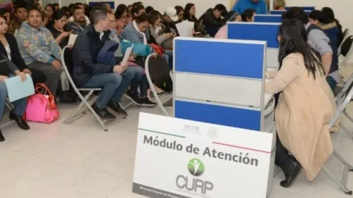 Sistema de impresión de CURP, restablecido: Renapo