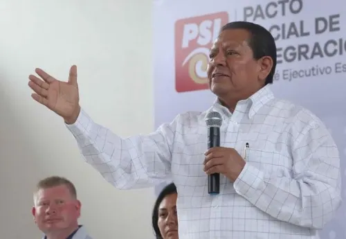 Roban computadoras y documentos de la oficina del PSI en Puebla