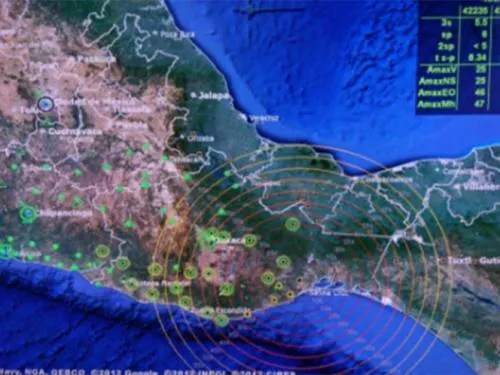 Sin daños por el sismo de magnitud 5.5 en Salina Cruz, Oaxaca