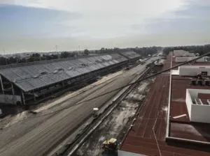 Reconstrucción del Hermanos Rodríguez, a toda velocidad