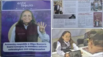 Olga Lucía Romero Garci Crespo se cuelga de programas oficiales para promoverse como aspirante a candidata de Tehuacán