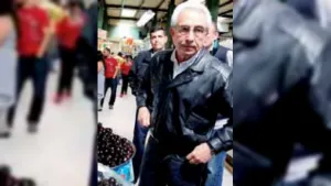 Captan a Ernesto Zedillo en mercado popular