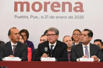 Desde Puebla, diputados de Morena respaldan a Claudia Sheinbaum ante amenazas de Trump