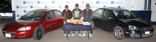 Caen tres sujetos que robaron tractocamión y  privaron de la libertad a dos personas