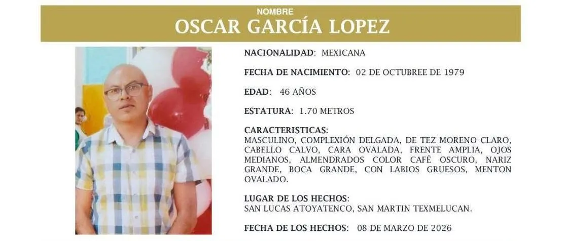 Hallan sin vida a Oscar García en el río Atoyac; estaba desaparecido desde hace 10 días