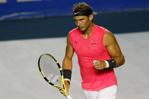 Rafael Nadal regresa a los entrenamientos de cara a la vuelta del tenis