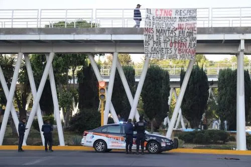 Aparece narcomanta firmado por el CJNG, con mensaje a “El Cachetes”