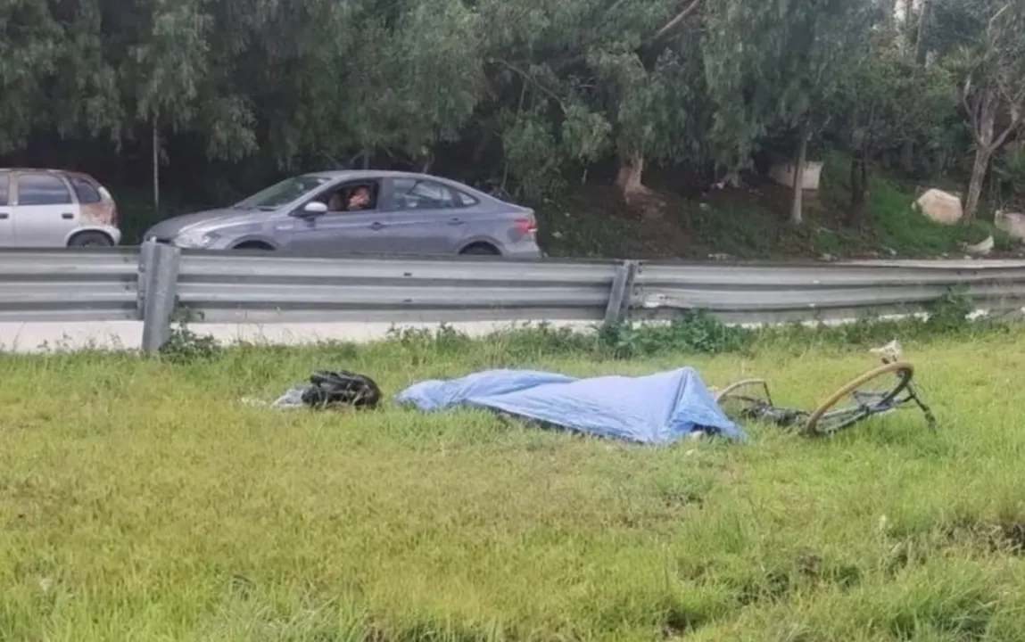 Ciclista de la tercera edad muere atropellado por un camión en Periférico Ecológico