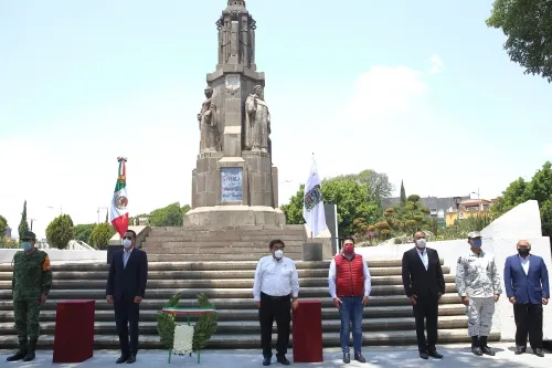 Preside el gobernador Miguel Barbosa ceremonia del 489 Aniversario de la Fundación de Puebla
