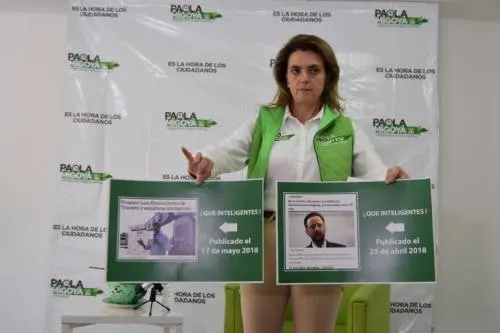 Acusó Migoya Velázquez a ERP de robarse propuestas y de colgarse de programas municipales