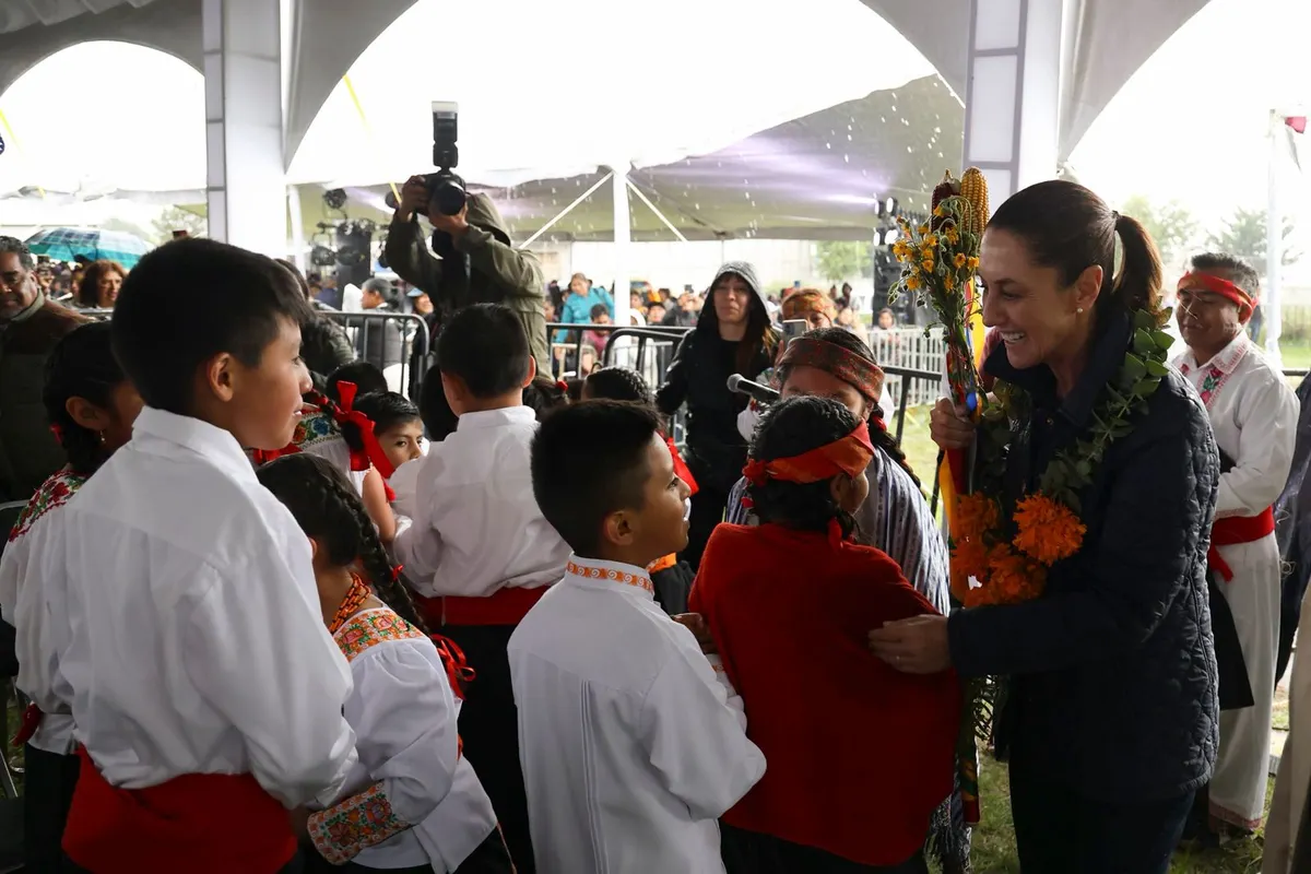Salud Casa por Casa y presupuesto directo a pueblos originarios: Sheinbaum realiza gira en Hidalgo y Tlaxcala
