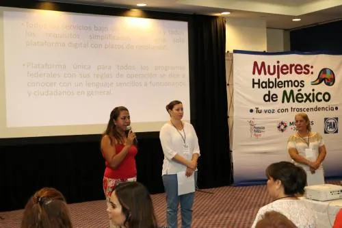 Martha Erika encabeza participación de panistas en Foro Nacional “Mujeres hablemos de México”