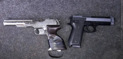 Policía estatal aseguró a tres hombres por robo