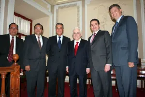 El TSJP recibió al ministro Genaro David Góngora Pimentel