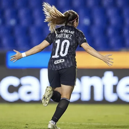 Katty Martínez, la campeona de goleo en el Guardianes 2020 de la Liga MX Femenil
